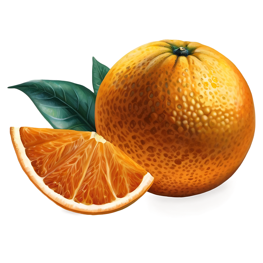 Engraved Orange Illustration Png 83