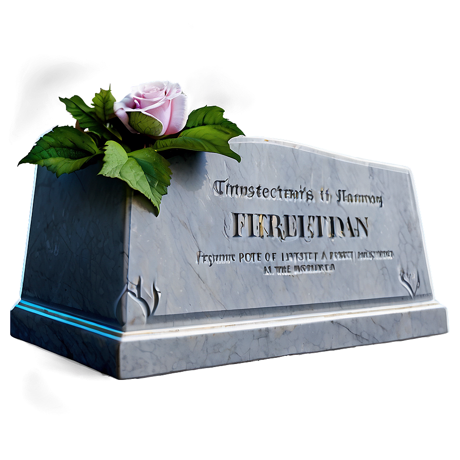 Engraved Tombstone Png 05252024