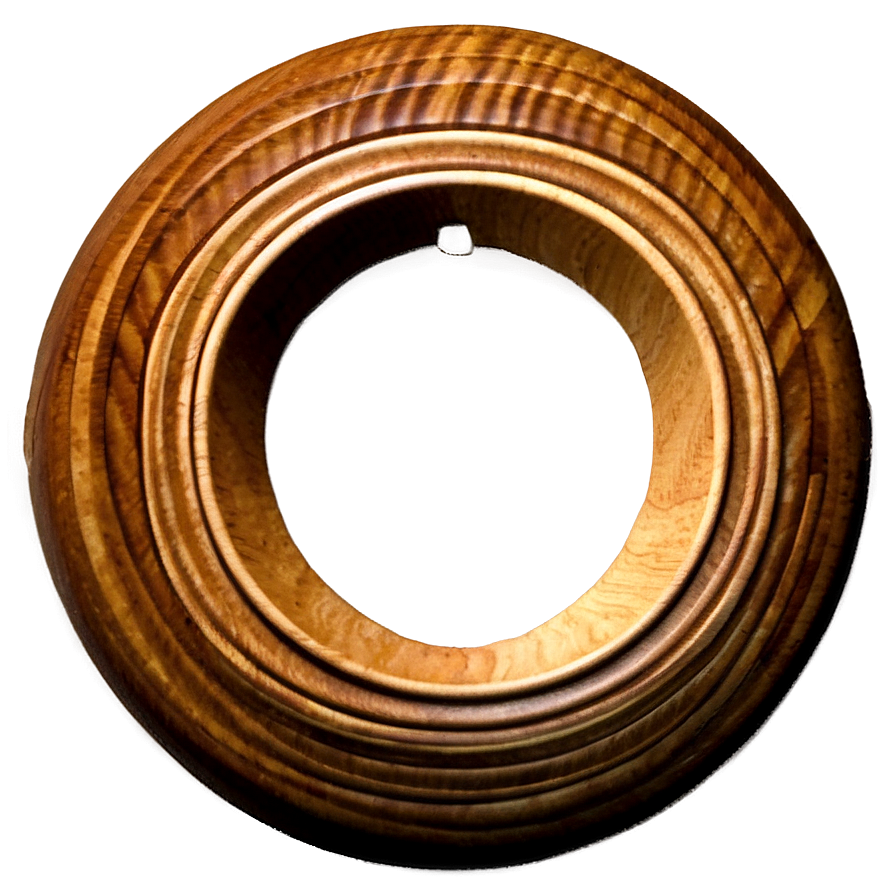 Engraved Wood Circle Art Png Dys