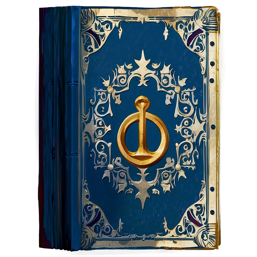 Enigmatic Dark Magic Tome Png Ptl