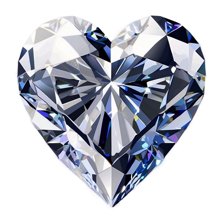 Enthralling Diamond Heart Masterpiece Png Stp