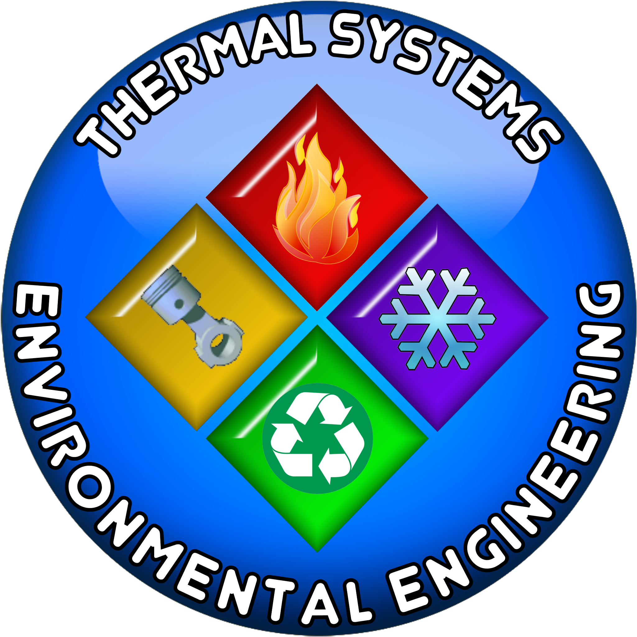 Environmental Engineering Thermal Systems Logo