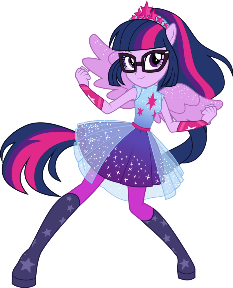 Equestria Girls Twilight Sparkle Pose