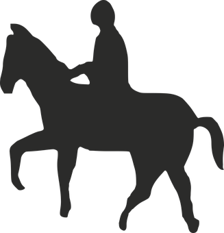 Equestrian Silhouette Graphic