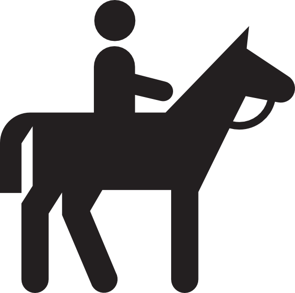 Equestrian Silhouette Icon