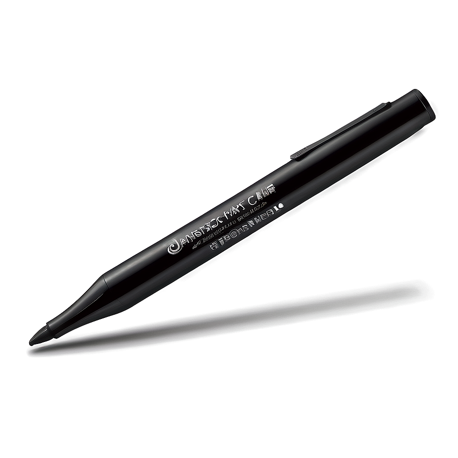 Erasable Black Marker Png 96