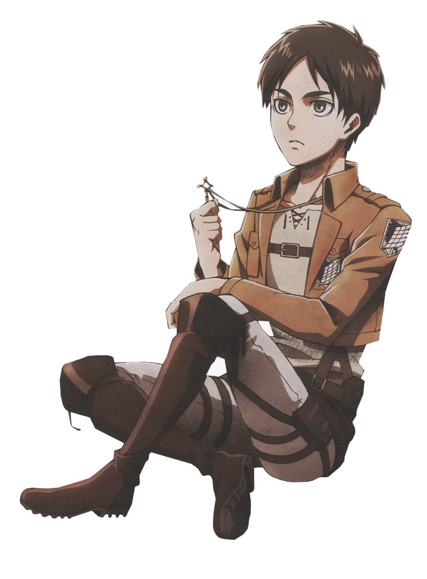 Eren Yeager Sittingwith Key