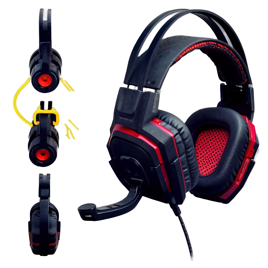 Ergonomic Gaming Headset Png Ylg40