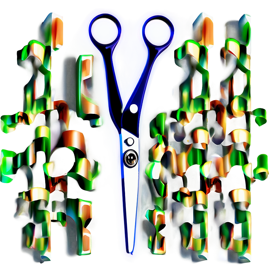 Ergonomic Handle Hairdressing Shears Png 06292024