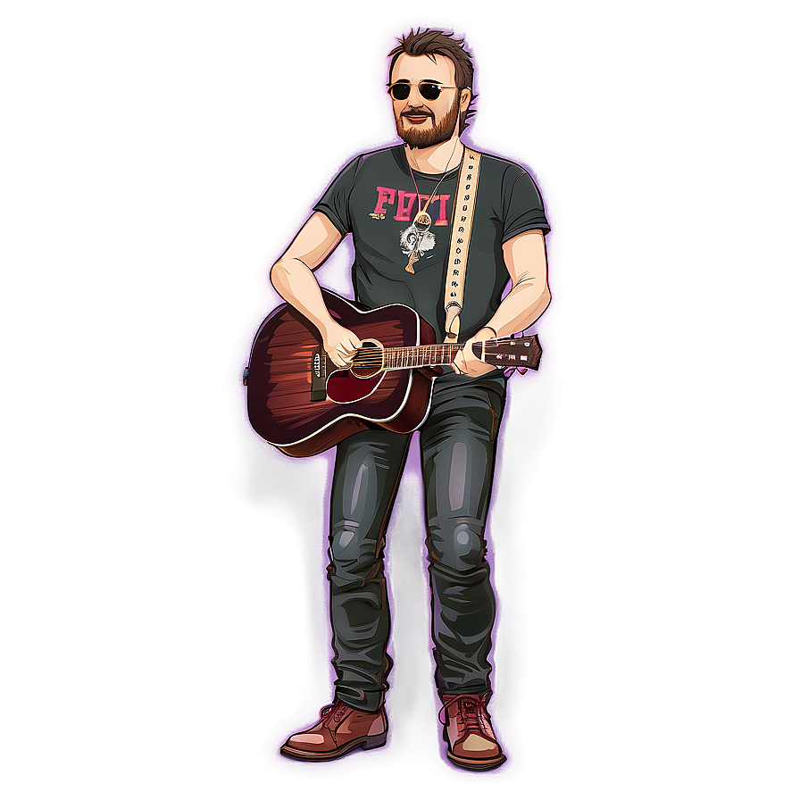 Eric Church Animated Png 57