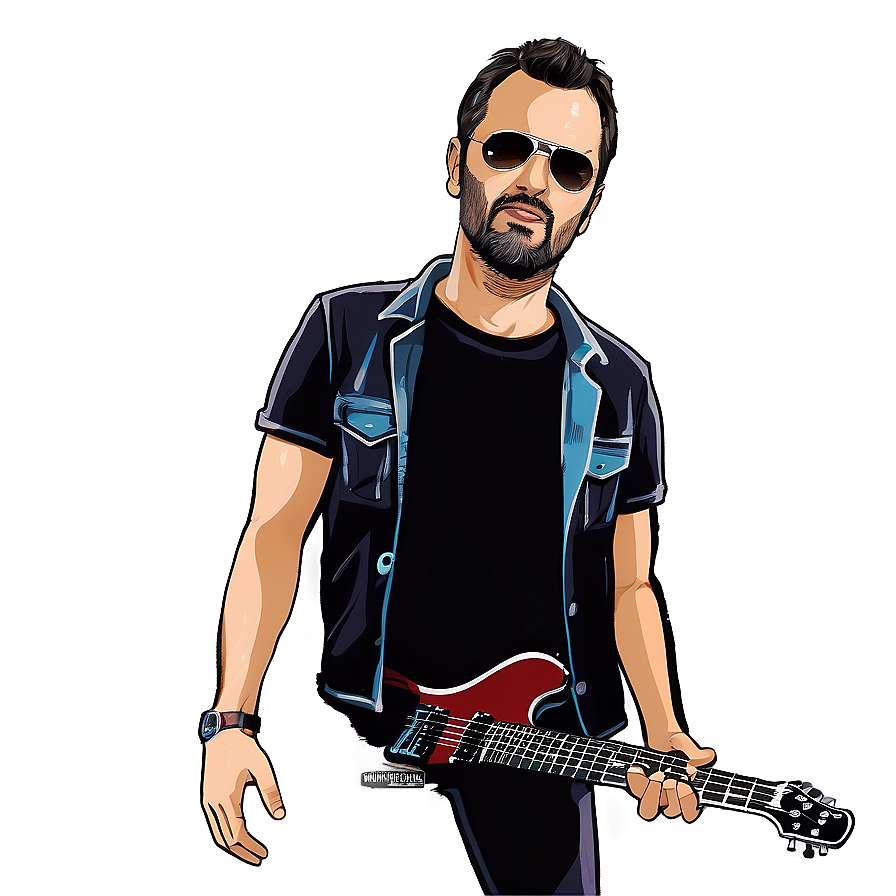 Eric Church Caricature Png 06292024