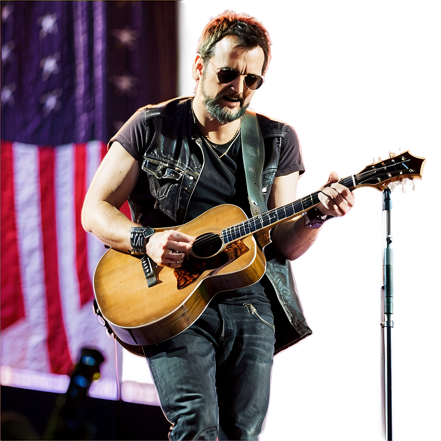 Eric Church On Stage Png Uhu79