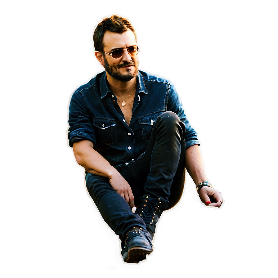 Eric Church Portrait Png Tcn