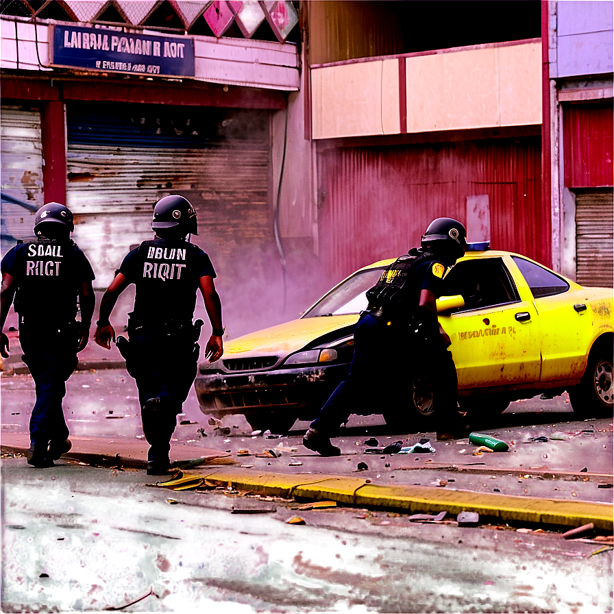 Escalating Urban Riot Png 5