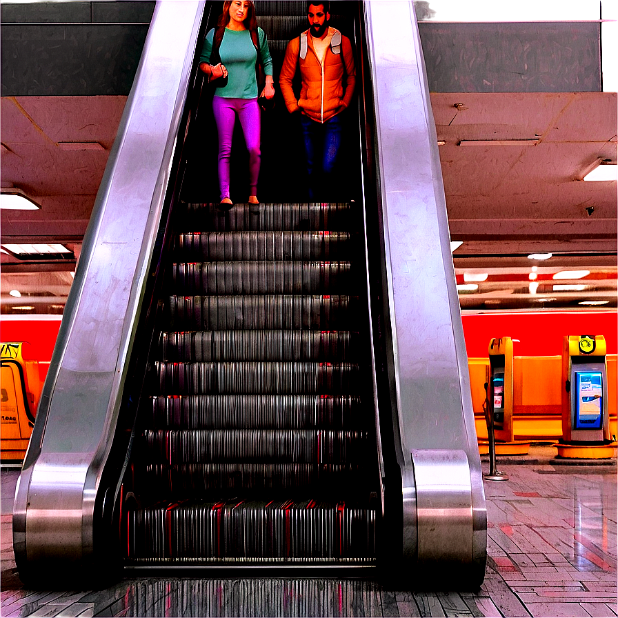 Escalator Crowding Issue Png 1