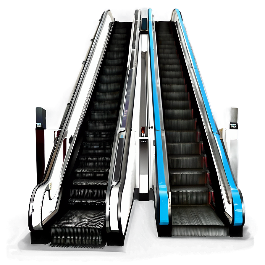 Escalator In Commercial Center Png Exu