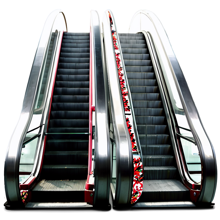 Escalator In Department Store Png Xxv