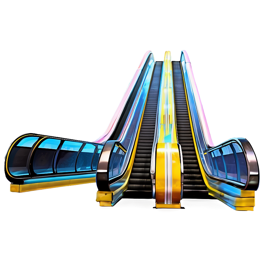 Escalator In Theme Park Png 29