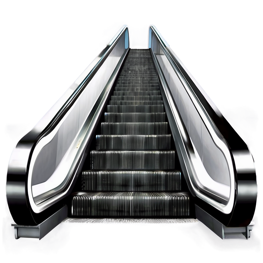 Escalator Perspective Shot Png 46