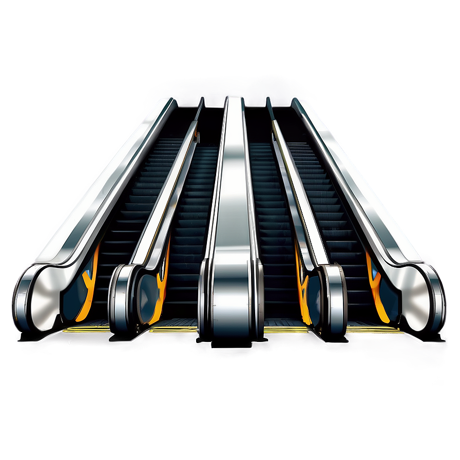 Escalator Perspective Shot Png Ckb