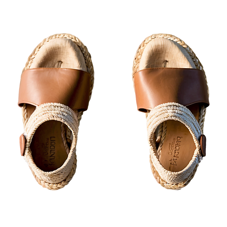 Espadrille Sandals Vacation Png Rtf