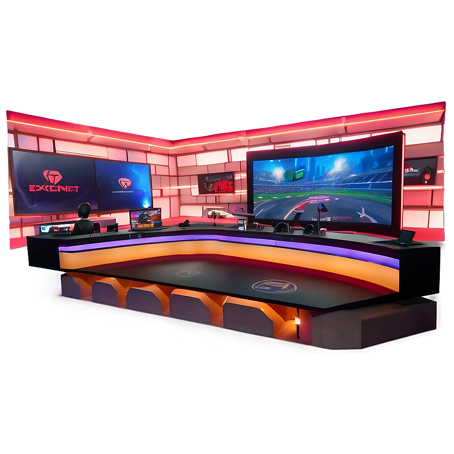 Esports Commentary Desk Png Rdt94