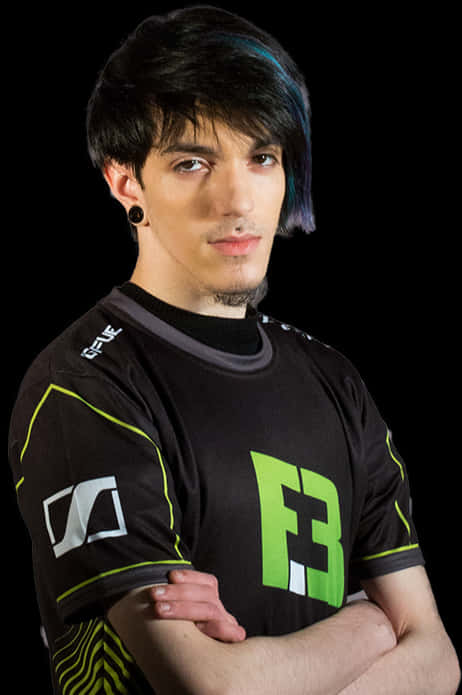 Esports Player Portrait F3 Jersey