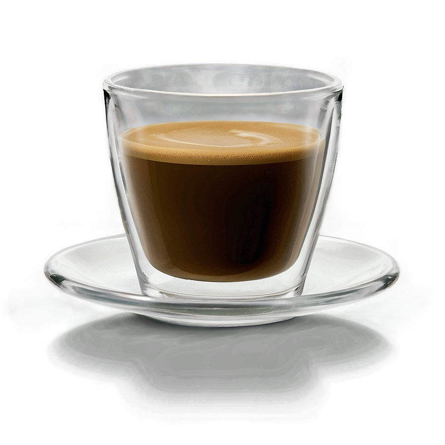 Espresso In Glass Cup Png Wef