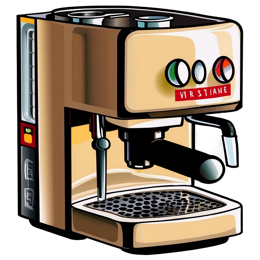 Espresso Machine Cartoon Png Kgm