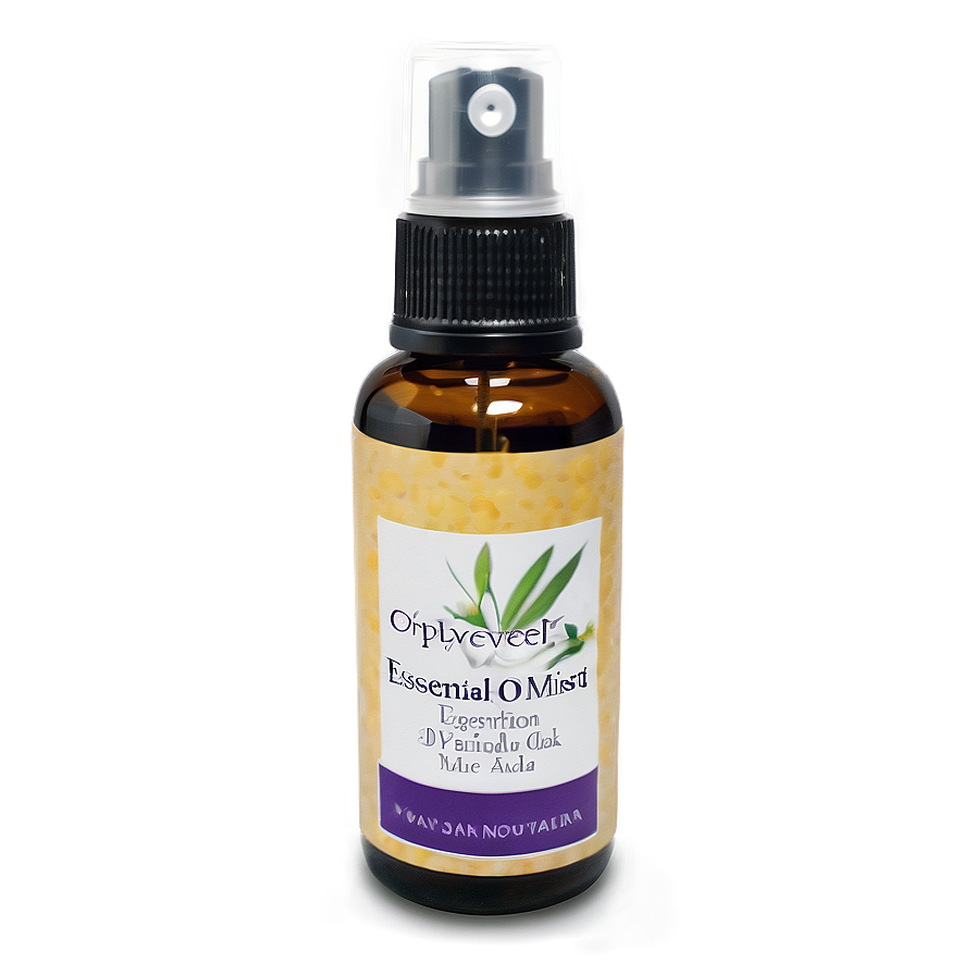 Essential Oil Spray Mist Png Hlp10