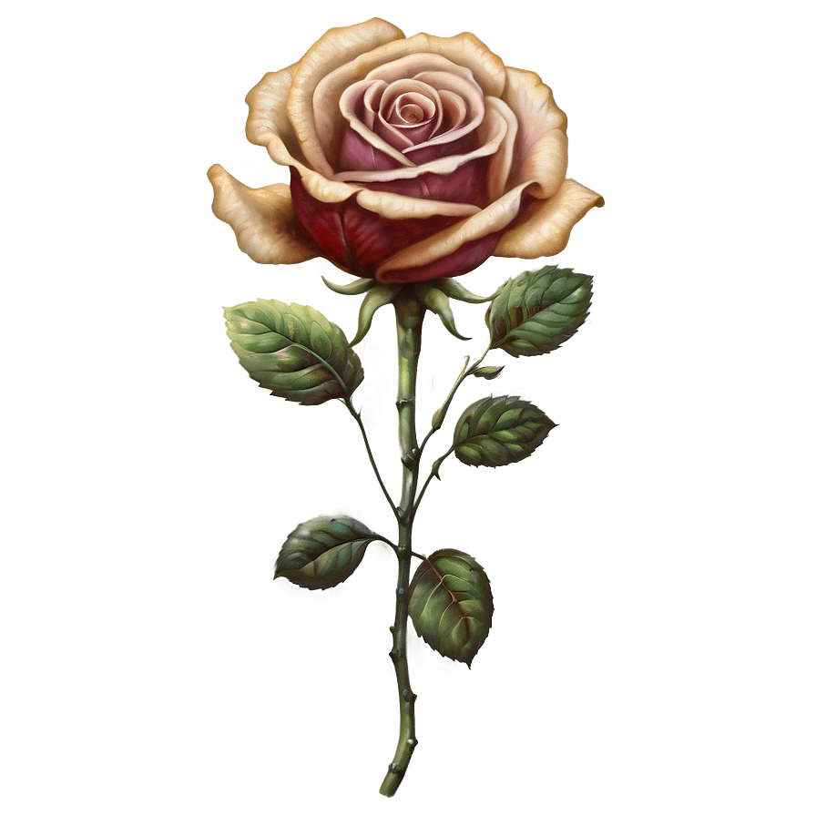 Eternal Rose Vintage Png Dlg69