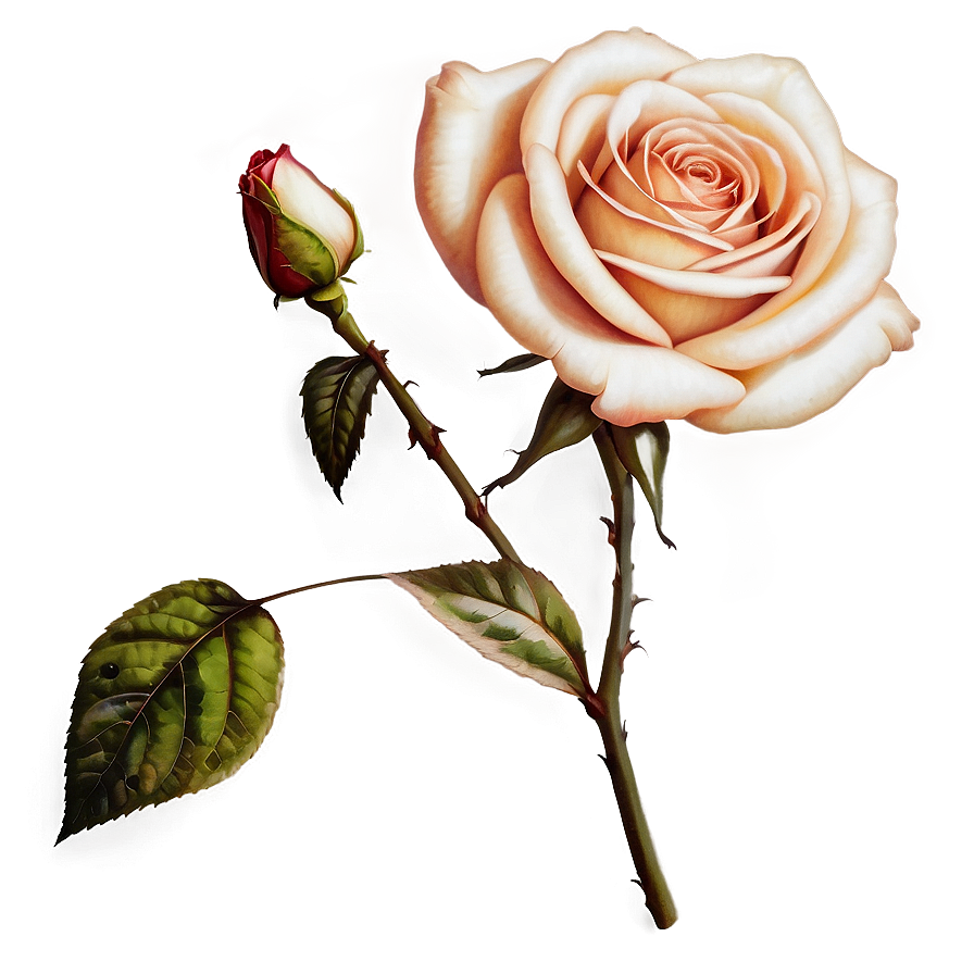 Eternal Rose Vintage Png Twu