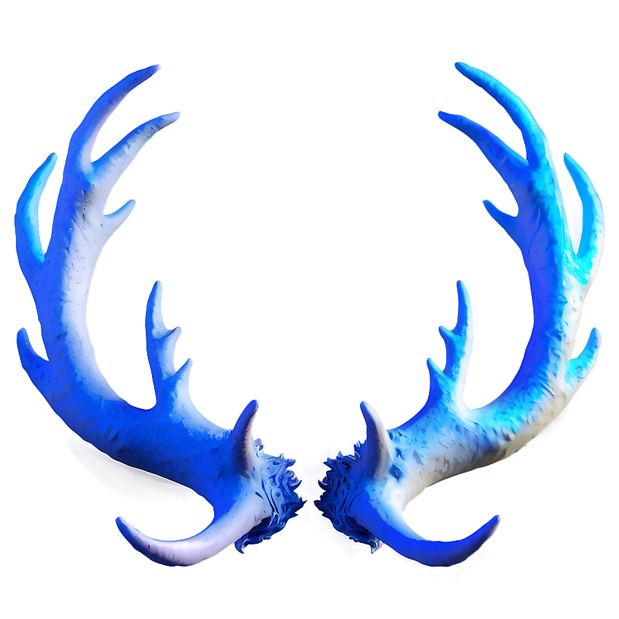 Ethereal Deer Antler Rendering Png Pvk77