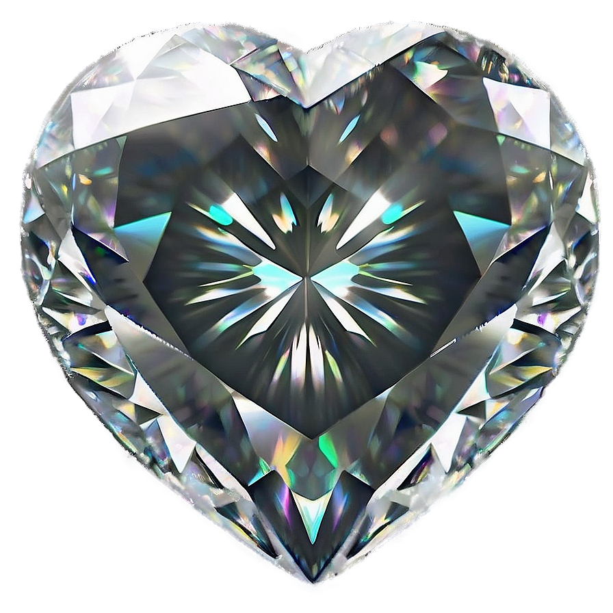 Ethereal Diamond Heart Picture Png 06262024