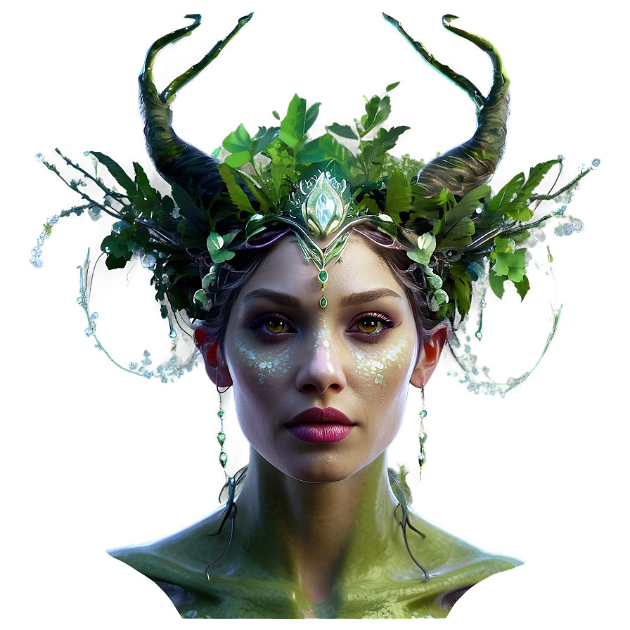 Ethereal Forest Goddess Png 78