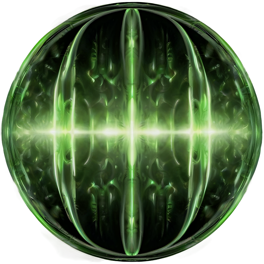 Ethereal Green Glow Png Aaj