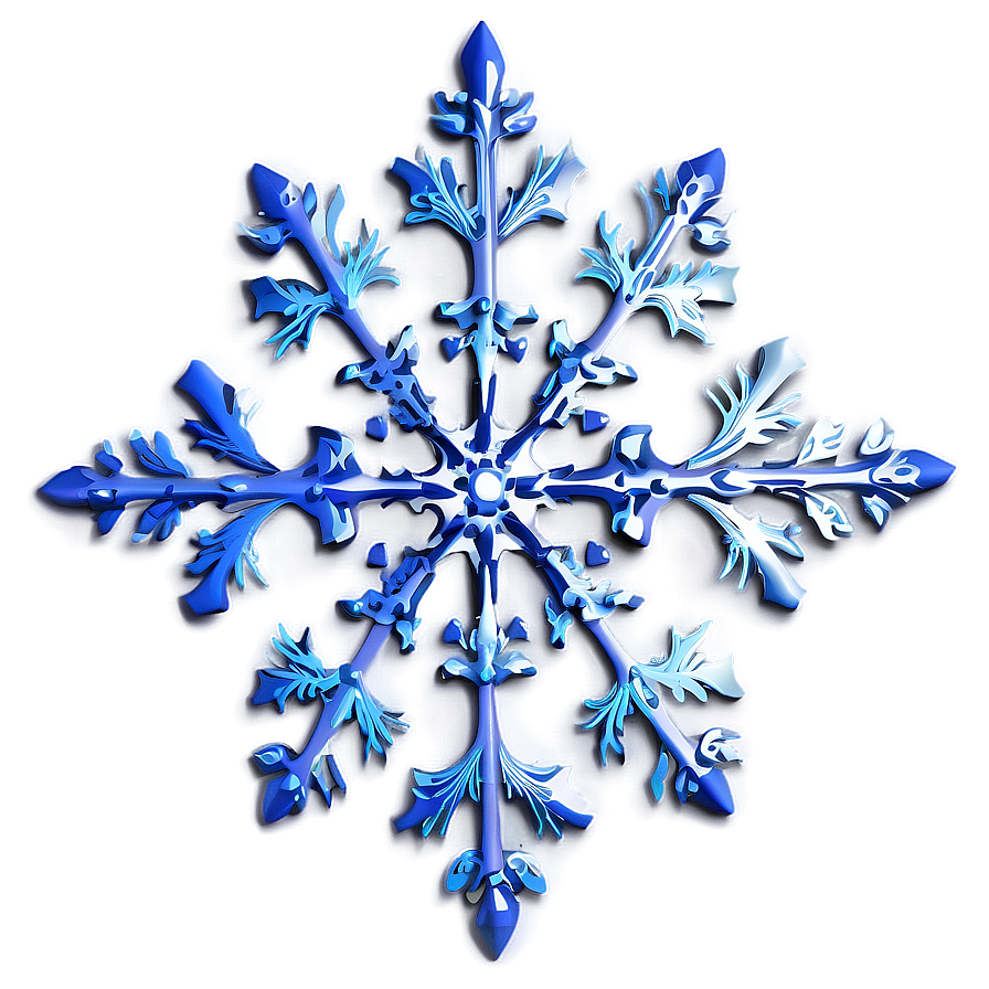 Ethereal Snowflake Motif Png Cdf42