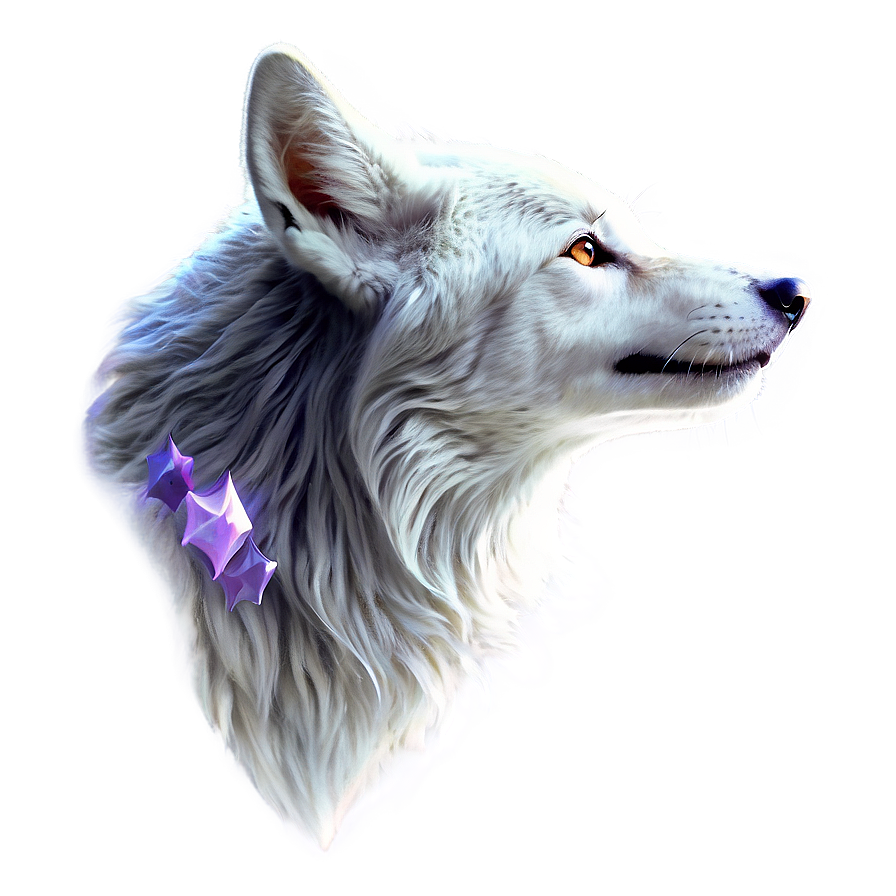 Ethereal Wolf In Starlight Png Wbu18