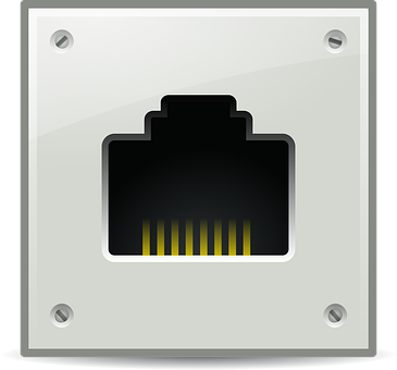 Ethernet Port Icon