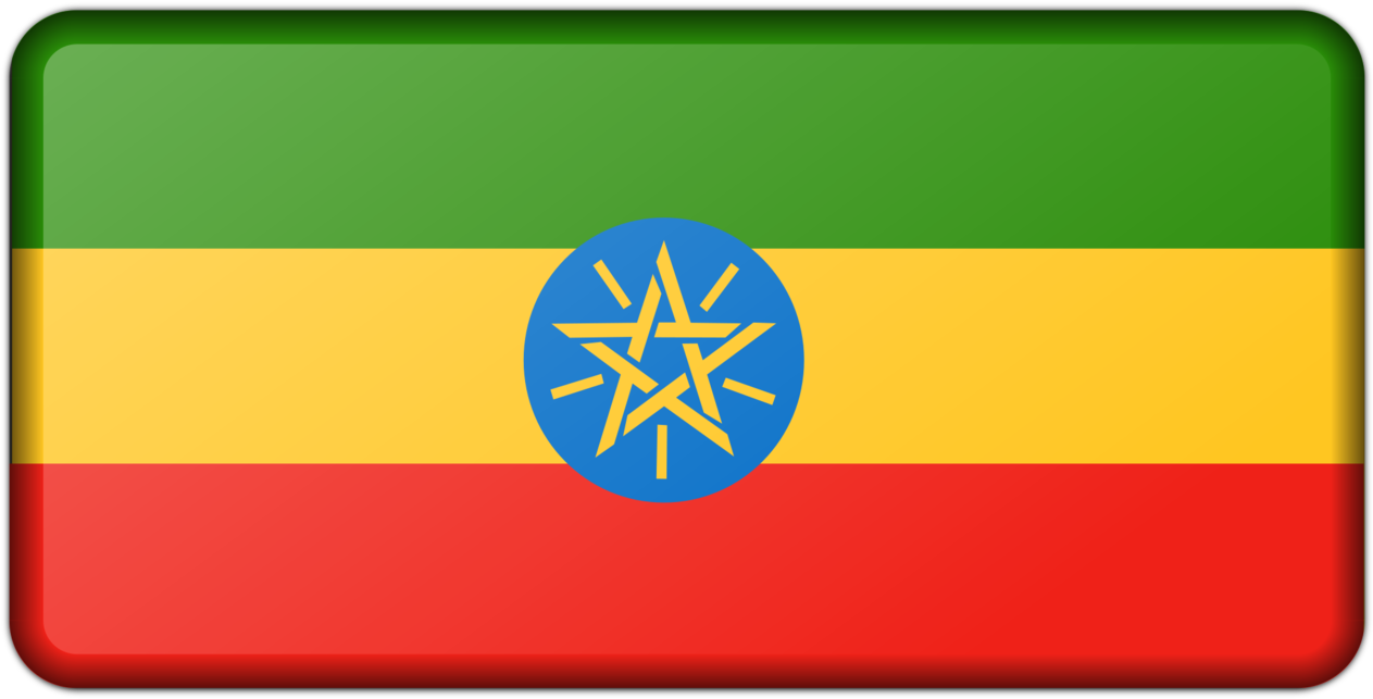 Ethiopian Flag Graphic