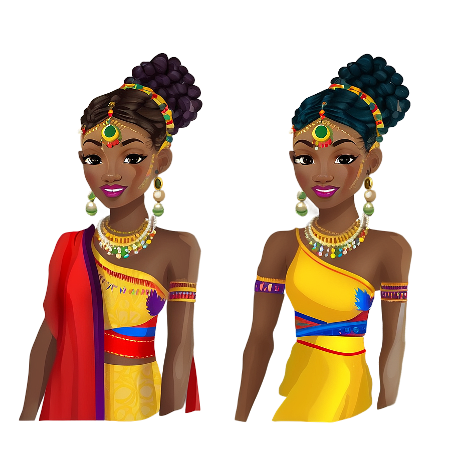 Ethnic Avatar Illustration Png 88