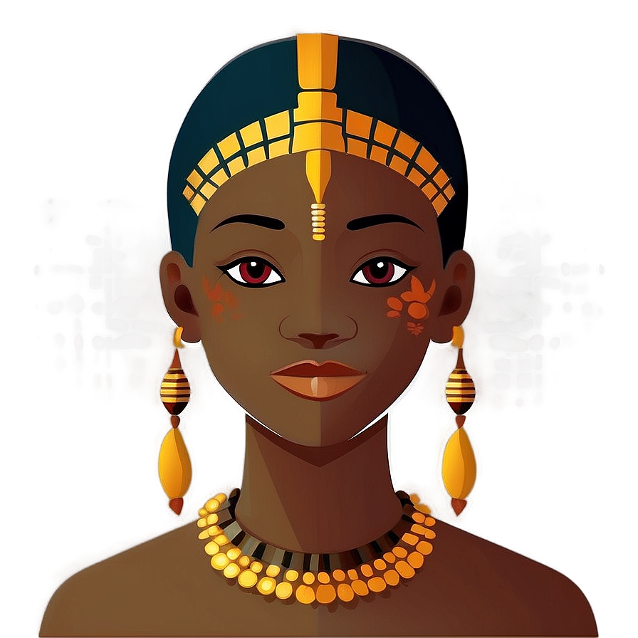 Ethnic Avatar Illustration Png Fjm48