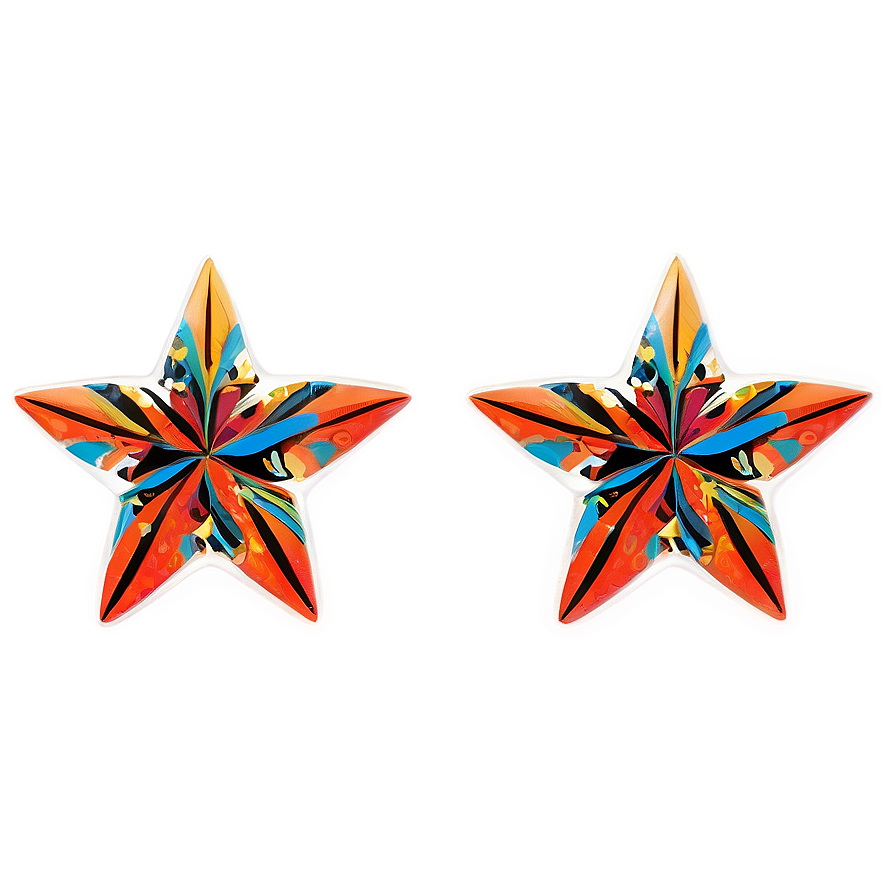 Ethnic Star Pattern Png 06132024