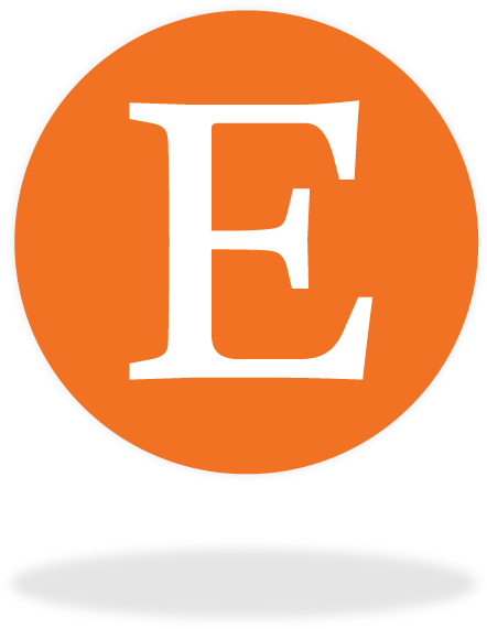 Etsy Logo Orange Background