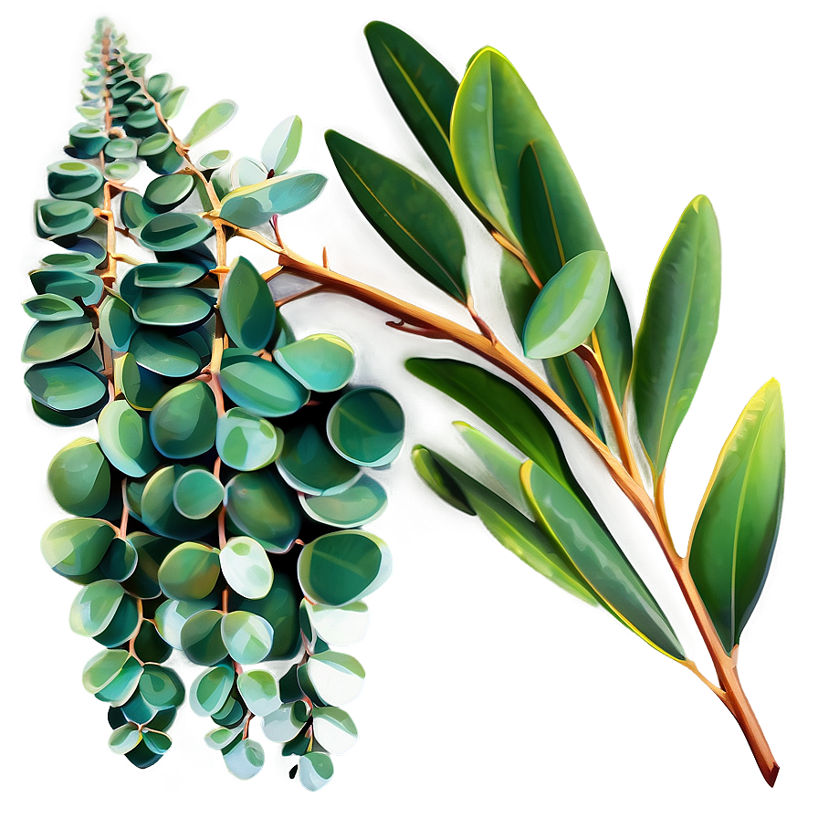 Eucalyptus Branch Clipart Png 06122024