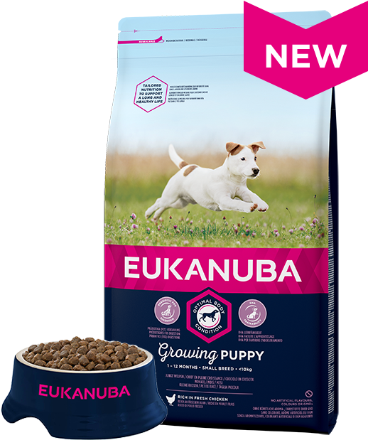 Eukanuba Growing Puppy Food Packaging