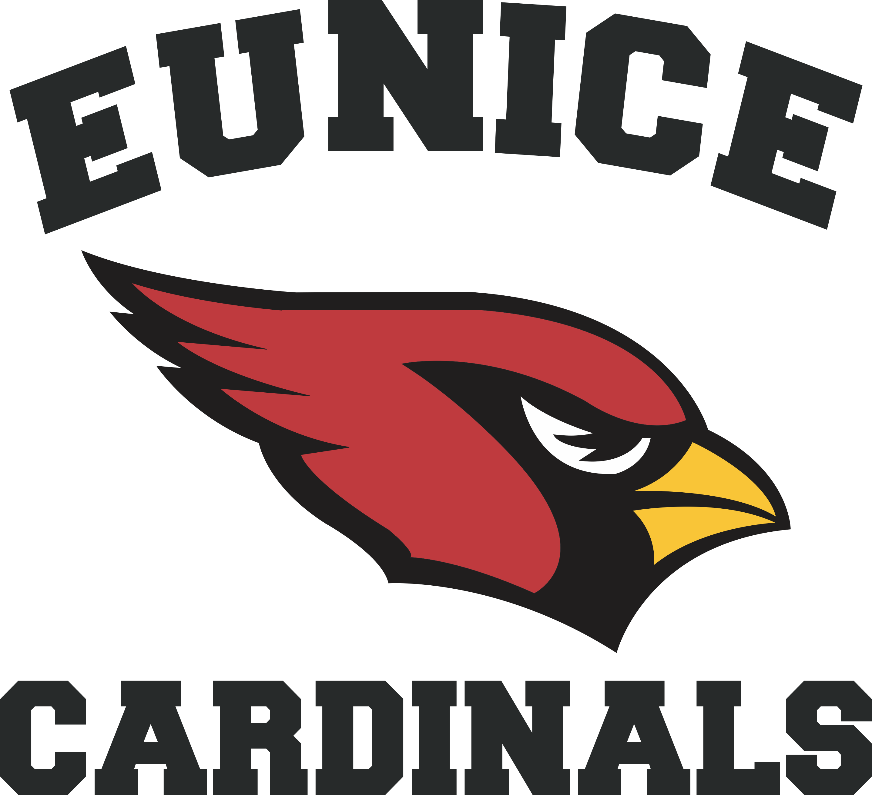 Eunice Cardinals Logo