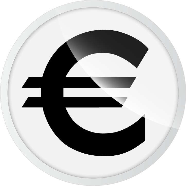 Euro Currency Symbol Icon