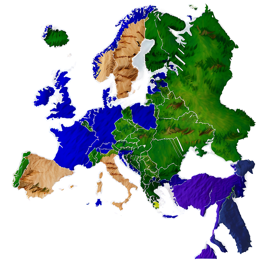 Europe Environmental Map Png 43