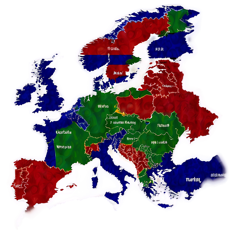 Europe Language Map Png 24